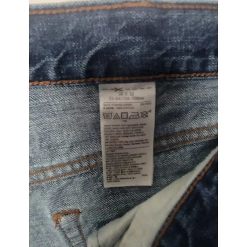 Banana Republic STRAIGHT Distressed Denim Jeans Men's 38x32‎